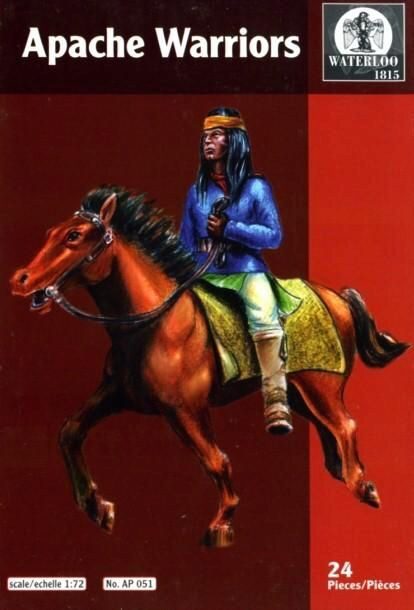 WATERLOO 1815 AP051 Apache warriors