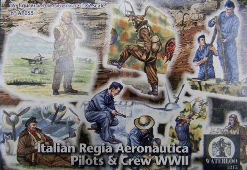 WATERLOO 1815 AP055 Italian Regia Aeronautica Pilots & Crew