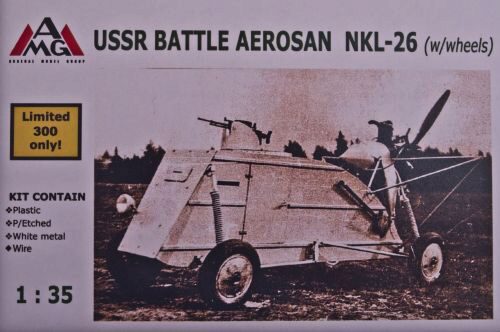 AMG AMG35303 NKL-26 Aerosan on wheels