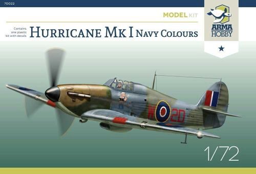 Arma Hobby 70022 Hurricane Mk I Navy Colours Model Kit