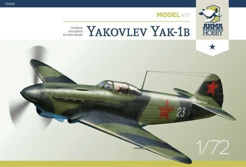 Arma Hobby 70028 Yakovlev Yak-1b Model Kit
