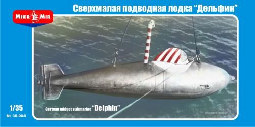 Micro Mir  AMP MM35-004 German midget submarine "Delphin-1"