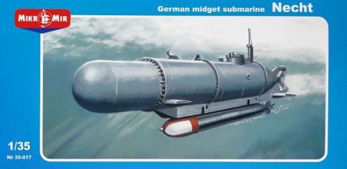 Micro Mir  AMP MM35-017 German midget submarine Necht