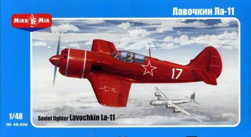 Micro Mir  AMP MM48-006 Lavochkin La-11 Soviet fighter