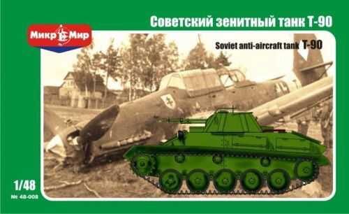 Micro Mir  AMP MM48-008 Soviet anti-aircraft tank T-90