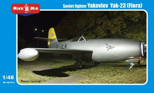 Micro Mir  AMP MM48-013 Yakovlev Yak-23 (Flora) Soviet fighter