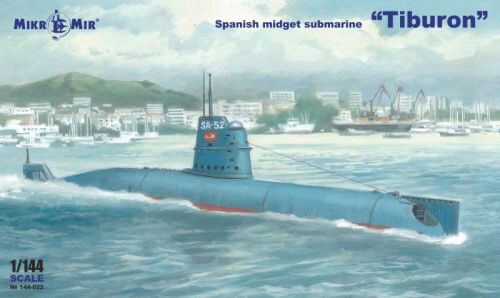Micro Mir  AMP MM144-022 Spanish Submarine Tiburon