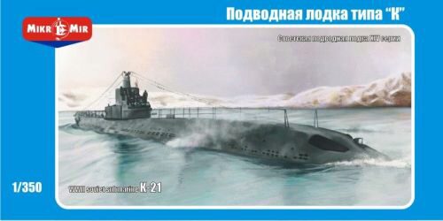 Micro Mir  AMP MM350-003 K-21 WWII Soviet submarine