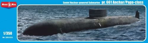 Micro Mir  AMP MM350-033 Project 661 Anchar/Papa-class Soviet nuclear-powered submarine