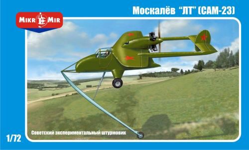 Micro Mir  AMP AMP7202 Moskalyev SAM-23 Soviet exper. aircraft