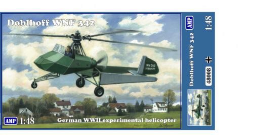 Micro Mir  AMP AMP48008 Doblhoff WNF 342 WWII German Experimenta Helicopter