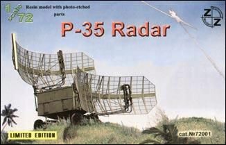 ZZ Modell ZZ72001 P-35 Soviet radar, resin/pe