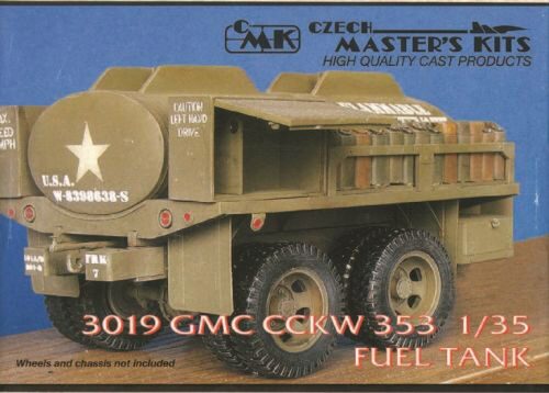 CMK 3019 GMC CCKW 353 fuel tank Umbauset