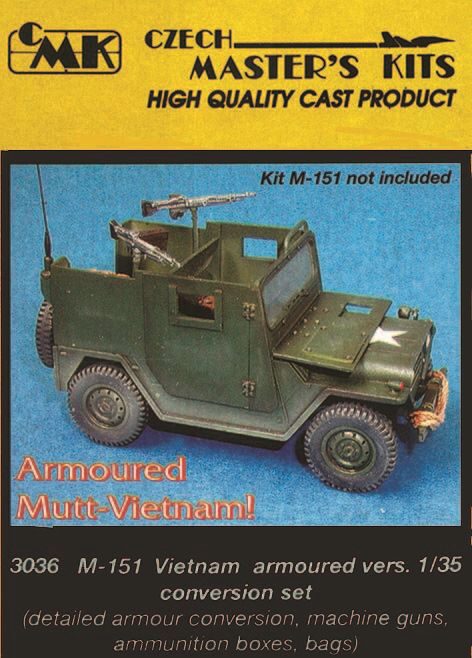 CMK 3036 M-151 Vietnam Armoured version, convers.