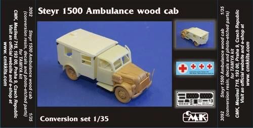 CMK 3092 Steyr 1500 Ambulance Wood cab conversion set