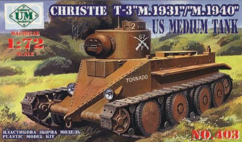 Unimodels UMT403 Christie T-3 M.1931/M.1940