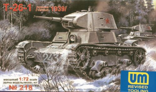 Unimodels UMT218 T-26 Light Tank 1939