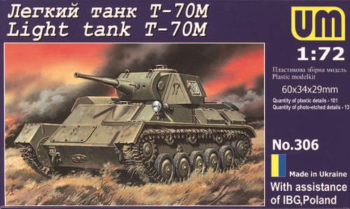 Unimodels UM306 Light tank T-70M