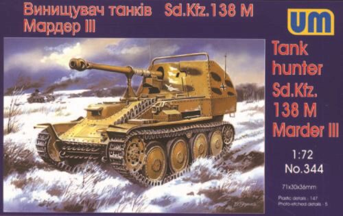 Unimodels UM344 Tank Hunter Sd.Kfz. 138 M Marder III