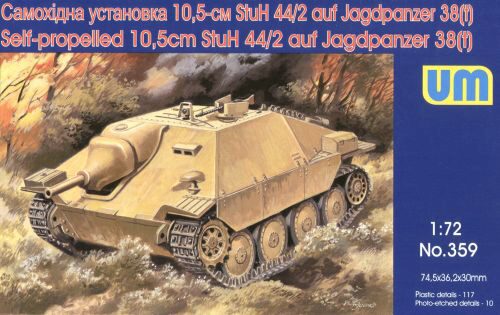 Unimodels UM359 Self-propelled 10,5cm StuH-44/2 auf Jagdpanzer
