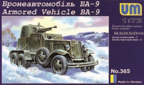 Unimodels UM365 Schützenpanzer BA-9