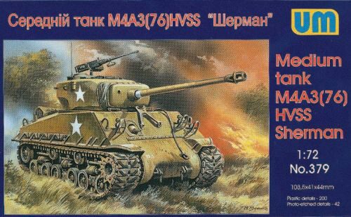 Unimodels UM379 Medium tank M4A3(76)W HVSS
