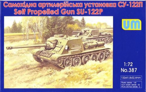 Unimodels UM387 SU-122III Soviet self-propelled art. gun