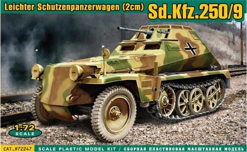 ACE 72247 Sd.Kfz.250/9 Leicht. Schützenp.wagen(2cm