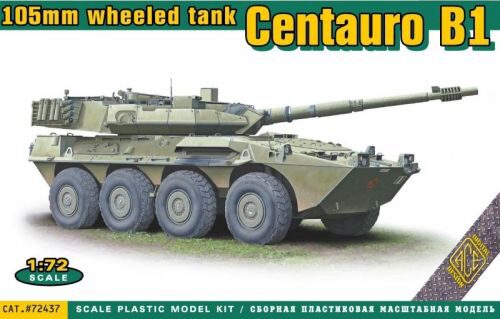 ACE 72437 Centauro B1 105mm wheeled tank