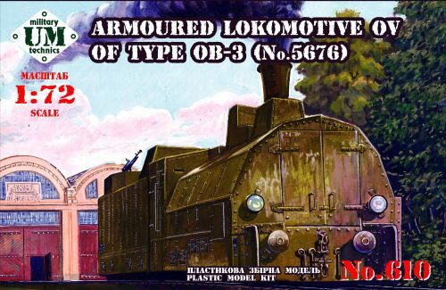Unimodels UMT610 Armored locomotive OV of type OB-3