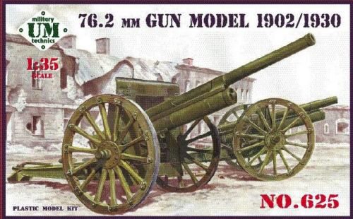 Unimodels UMT625 76,2mm gun, model 1902/1930