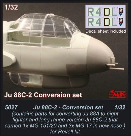 CMK 5027 Junkers Ju 88C-2 conversion set for REV