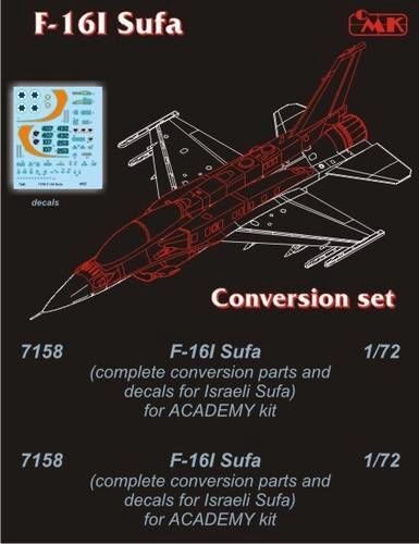 CMK 7158 F-16D SUFA für Academy Bausatz