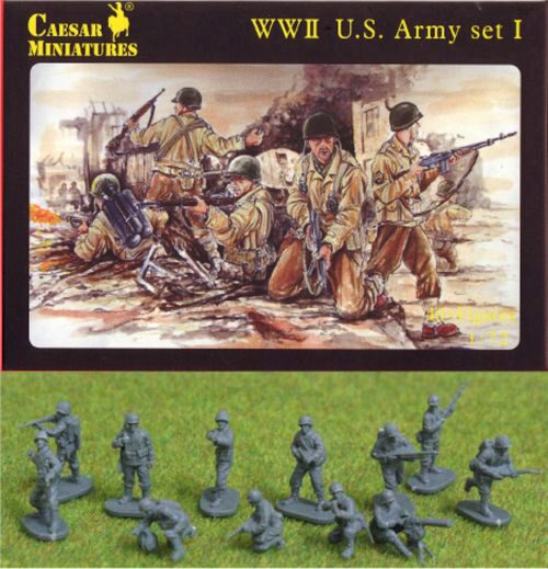 Caesar Miniatures H054 WWII US Army