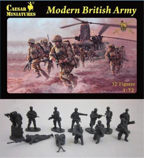Caesar Miniatures H060 Modern British Army