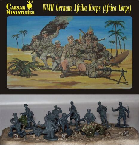 Caesar Miniatures H070 WWII German Afrika Korps