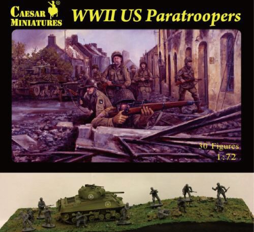 Caesar Miniatures H076 WWII US Paratroopers