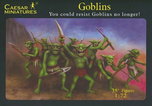 Caesar Miniatures F105 Goblins You could restist Goblins no longer!