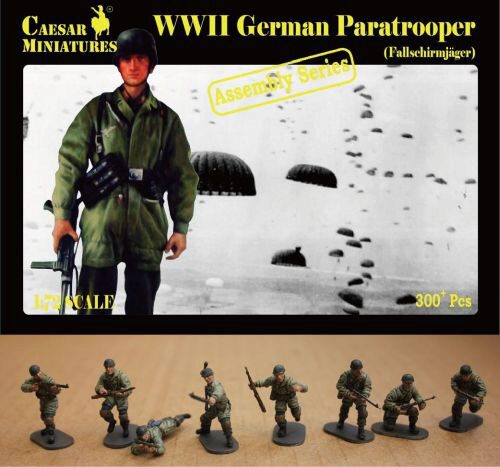 Caesar Miniatures CM7712 German Paratrooper (Fallschirmjäger)