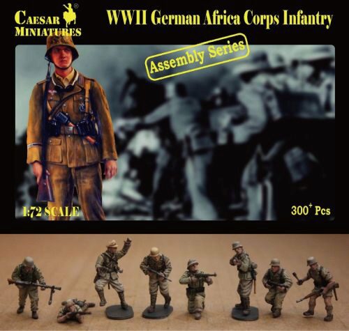 Caesar Miniatures CM7713 German Africa Corps Infantry