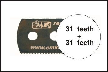 CMK H1003 Sägeblatt, beidseitig grobe Zähne