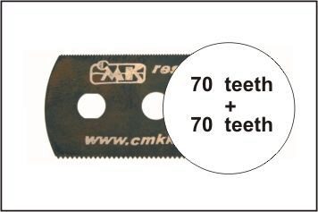 CMK H1005 Sägeblatt, beidseitig feine Zähne