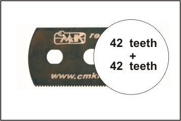 CMK H1006 Sägeblatt, beidseitig mittelfeine Zähne
