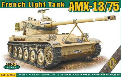 ACE 72445 AMX-13/75 French light tank