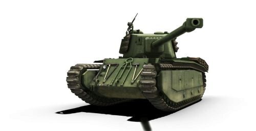 Planet Models 129-MV122 ARL-44 The Last French Heavy Tank