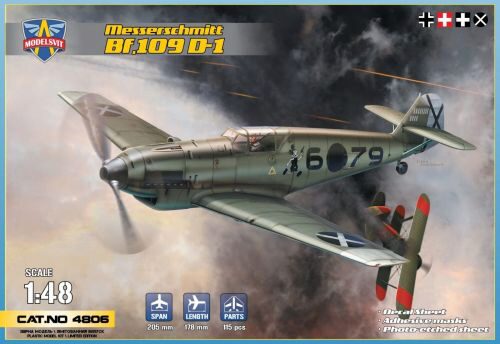 Modelsvit MSVIT4806 Messerschmitt Bf 109 D-1