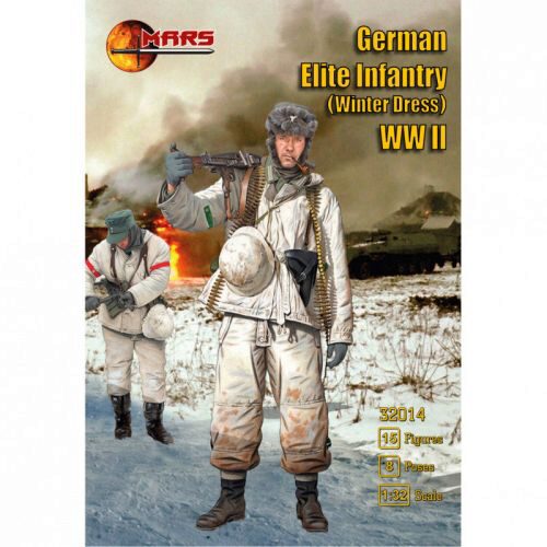 Mars Figures MS32014 German Elite Infantry (winter dress) WWI