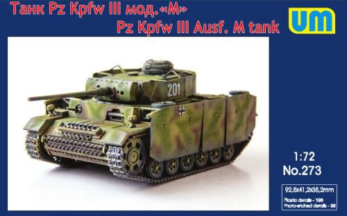 Unimodels UM273 Pz.Kpfw III Ausf.M tank