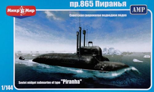 Micro Mir  AMP MM144-001 Soviet midget submarine pr.865 Piranha