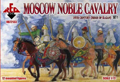 Red Box RB72133 Moscow Noble cavalry, 16th century. (Siege of Kazan). Set 1